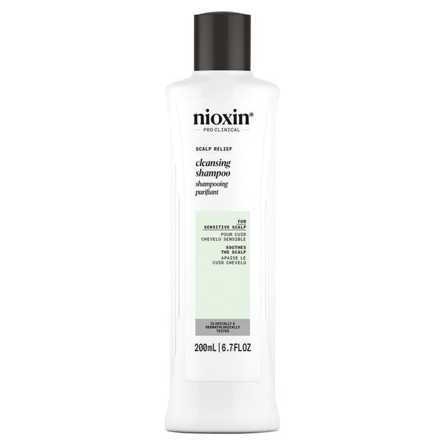 A new Nioxin 3D Care System for sensitive, dry and itchy scalp with the skincare-inspired approach to protect and soothe your scalp, while thickening your hair. Free of parabens, sulfates, and colorants. Cleanses gently yet effectively while soothing the scalp instantly.