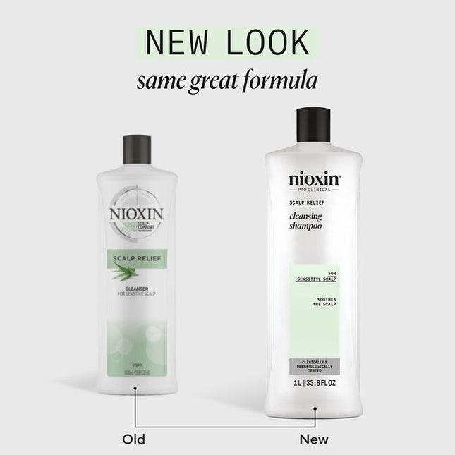 A new Nioxin 3D Care System for sensitive, dry and itchy scalp with the skincare-inspired approach to protect and soothe your scalp, while thickening your hair. Free of parabens, sulfates, and colorants. Cleanses gently yet effectively while soothing the scalp instantly.