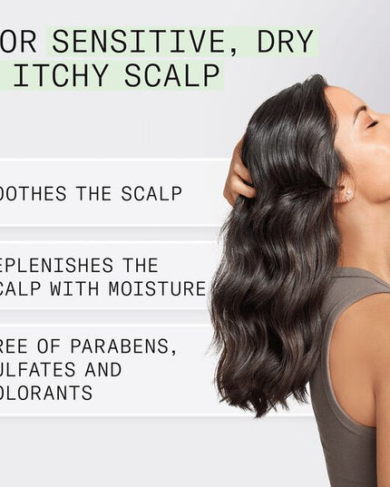 A new Nioxin 3D Care System for sensitive, dry and itchy scalp with the skincare-inspired approach to protect and soothe your scalp, while thickening your hair. Free of parabens, sulfates, and colorants.