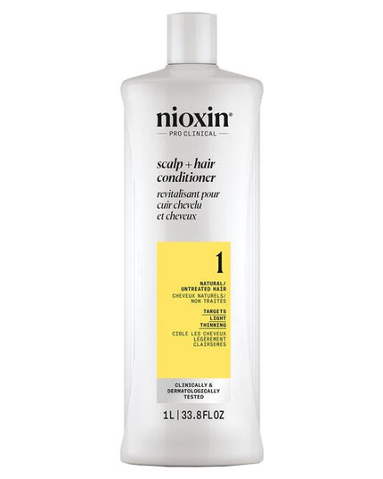 A lightweight conditioner that helps provide hair resilience and moisture balance control for normal to thin-looking hair, fine, natural hair.