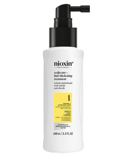 A volumizing leave-on treatment that contains antioxidants and botanicals that help to provide a refreshed scalp environment for normal to thin-looking hair, fine, natural hair.