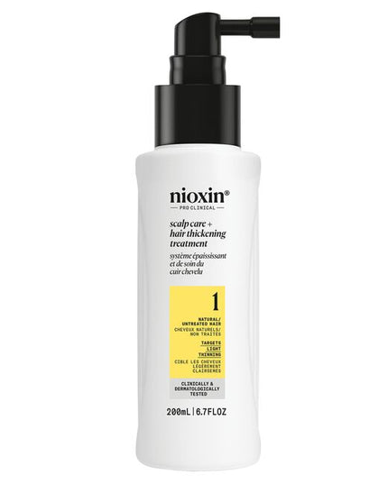 A volumizing leave-on treatment that contains antioxidants and botanicals that help to provide a refreshed scalp environment for normal to thin-looking hair, fine, natural hair.