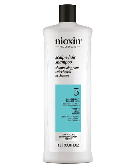 Volumizing cleanser helps to remove follicle-clogging sebum, fatty acids and environmental residues from the scalp and hair. Cleanses to provide thicker-looking hair.