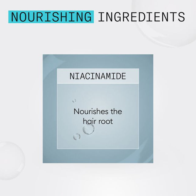 A volumizing leave-in treatment that contains antioxidants and botanicals that help provide a refreshed scalp environment for normal to thin-looking hair. For normal to thin-looking, fine, chemically treated hair.