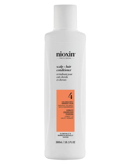 A lightweight conditioner that helps provide hair resilience and moisture balance control to noticeably thinning, fine, chemically treated hair.