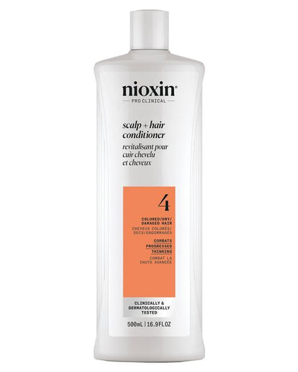 A lightweight conditioner that helps provide hair resilience and moisture balance control to noticeably thinning, fine, chemically treated hair.