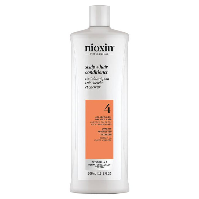A lightweight conditioner that helps provide hair resilience and moisture balance control to noticeably thinning, fine, chemically treated hair.