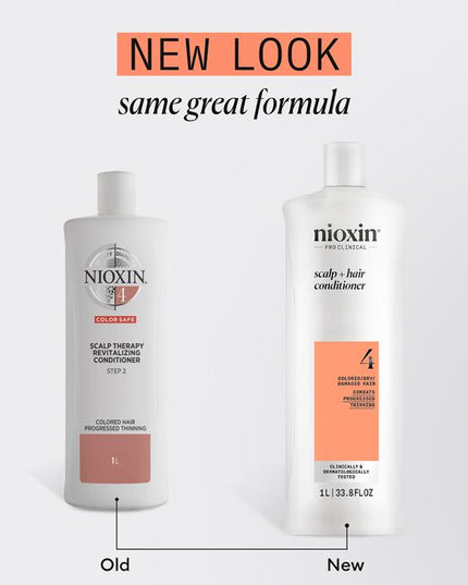 A lightweight conditioner that helps provide hair resilience and moisture balance control to noticeably thinning, fine, chemically treated hair.