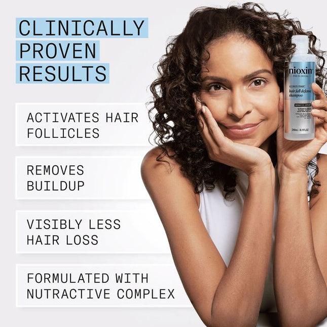 New, revolutionary Hair Fall Defense Shampoo removes build-up and is clinically proven to grow* stronger hair from the root.93% of people have less hair fall** and visible results in 12 weeks***.