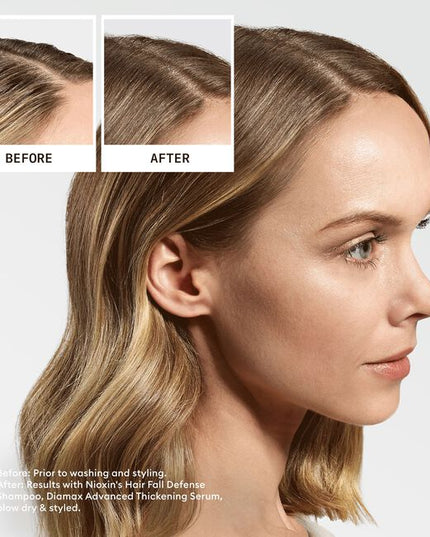 New, revolutionary Hair Fall Defense Shampoo removes build-up and is clinically proven to grow* stronger hair from the root.93% of people have less hair fall** and visible results in 12 weeks***.