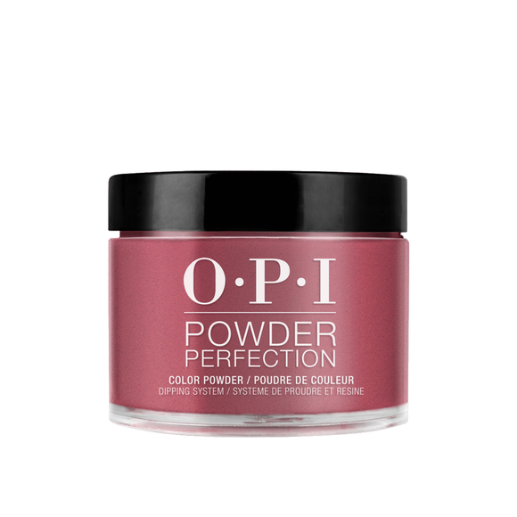 This racy red-violet dipping powder could be your vice.

Nail Powder Perfection is a quick applying, odor-free acrylic alternative that promotes a clean-air environment while offering gel-like shine. Roll up the sleeves of your blazer to show off this shade of pink-red. This dark pink shade of nail polish goes perfectly with hot Miami sunsets.