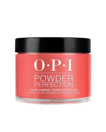 But you've found it - in this zesty red-orange dipping powder!


This a-peeling orange is sure to please lovers of red, orange, and coral alike. Crème finish for depth of both color and shine. Powder Perfection is OPI’s line of dipping powder that offers high shine and weeks of wear. Quick-applying, odor-free acrylic alternative.