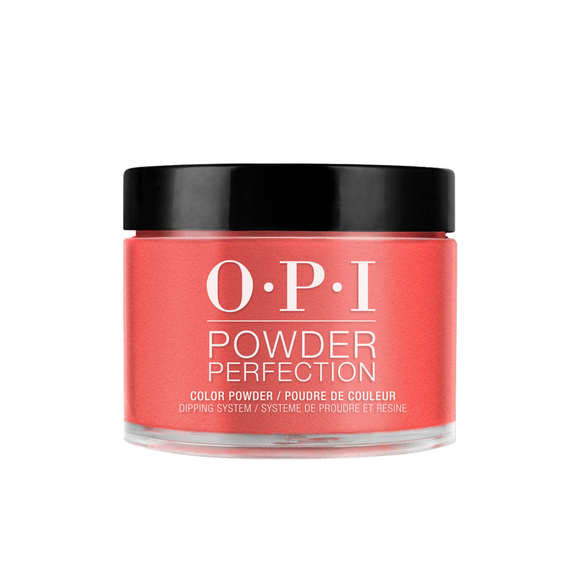 But you've found it - in this zesty red-orange dipping powder!


This a-peeling orange is sure to please lovers of red, orange, and coral alike. Crème finish for depth of both color and shine. Powder Perfection is OPI’s line of dipping powder that offers high shine and weeks of wear. Quick-applying, odor-free acrylic alternative.