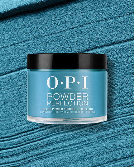 Let you nails create a scene with a dramatic "steal-the-show" teal dipping powder. Use with Infinite Shine Primer and Infinite Shine Gloss for extended wear.