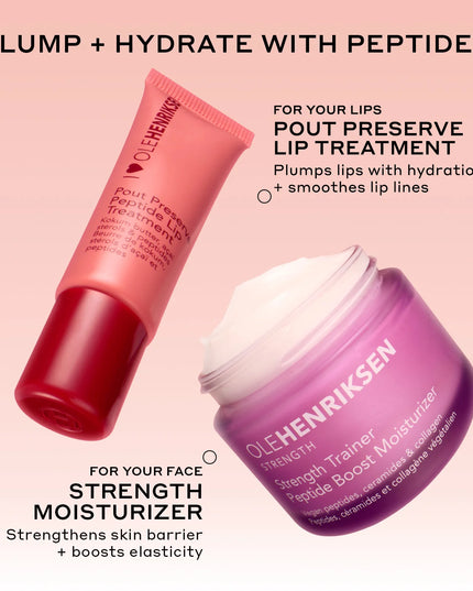 The viral lip treatment, now in a new glimmer finish. Sparkling lipcare, infused with lip-specific peptides and kokum butter, for clinically fuller-looking lips in just 1 week.*