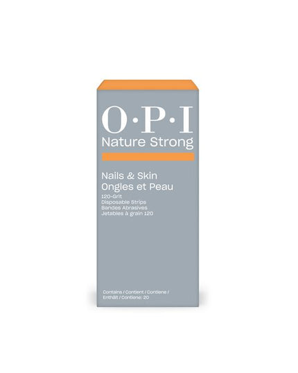 Refresh your Nature Strong Foot File with OPI's course 120-grit replacement strips.