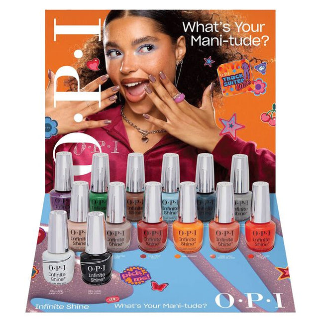 Let your nails do the talkin’ with OPI’s new fall collection. Remix iconic 90s personalities–grunge queen or sporty spice, anyone?–to paint your own fresh mani-tude that’s so0o now-stalgic.