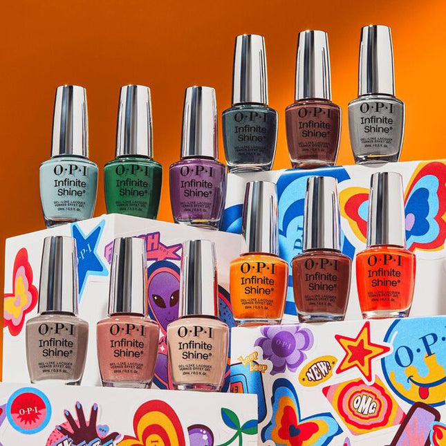 Let your nails do the talkin’ with OPI’s new fall collection. Remix iconic 90s personalities–grunge queen or sporty spice, anyone?–to paint your own fresh mani-tude that’s so0o now-stalgic.