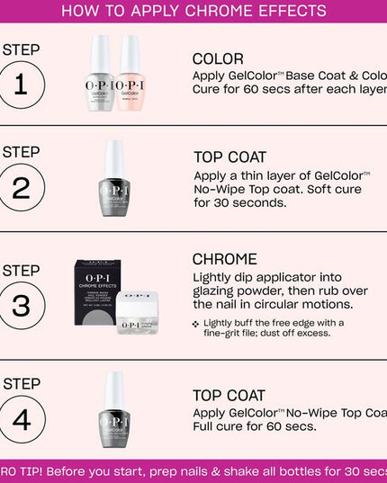 Transform your nails with OPI Glazing Powders high-shine, ethereal finish that delivers a dreamy, glazed effect!