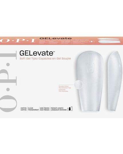 Gel extensions have never been faster. These clear soft gel tips come in a medium length, stiletto shape and are pre-prepped and ready to go straight out of the box.