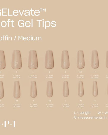 Gel extensions have never been faster. These clear soft gel tips come in a medium length, stiletto shape and are pre-prepped and ready to go straight out of the box.