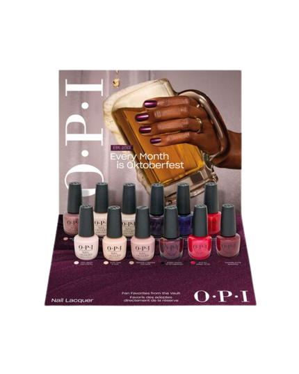 Kicking off the Fall 2026 season, OPI introduces a palette of VAULT FAVES and ICONIC re-mixes in saturated cremes and shimmers to celebrate their 45th maniversary! Say hello to 12 new permanent shades matched in GelColor, Nail Lacquer and Powder Perfection!