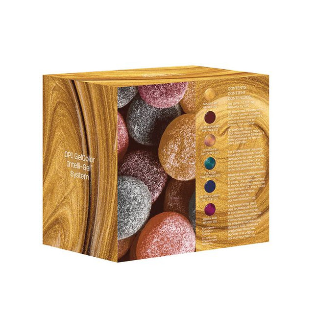 Good Enough to Treat GelColor Add On Kit 2 Includes:

(1) - Nougat by Nature
(1) - Star-zipan on the Tree
(1) - Butter Me Up Toffee
(1) - Yuletide Sweetings!
(1) - Havin' a Candy Ol' Time
(1) - Berry and Bright