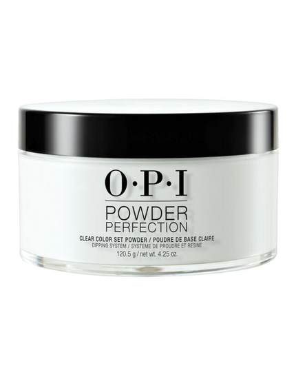 Clear Color Set Powder from OPI, a product that protects color during contouring and wear for stay-true color.