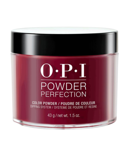 A rich, intoxicating wine-red dipping powder.