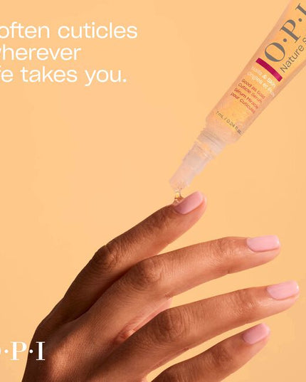 Good as Gold Cuticle Serum is a gel like serum that quickly penetrates cuticles and skin. This hydrating gel serum helps to soften and soothe cuticles on the go, which quickly absorbs into the skin.