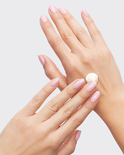 Introducing Nature Strong skincare for nails and skin featuring vegan* and 91% natural origin formulas**
to help you feel awe moisturized, awe year-round Moisture Mission Hand &amp; Foot Cream is a 97% natural origin formula in a rich cream texture, available in both travel and retail sizes. This emollient-rich formula nourishes and hydrates, allowing it to be massaged into the skin. Enriched with shea butter, sunflower, sweet almond, and avocado oils, it helps to soften while maintaining moisture. Glycerin