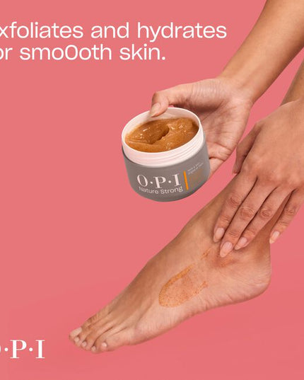Smooth It Out Hand &amp; Foot Scrub is a water-based gel formula with apricot scrubs that buff away dullness for soft, glowy skin. Provides gentle exfoliation, non-abrasive and perfect for dry skin. With apricot seed powder exfoliating particles and glycerin, this scrub helps remove dead skin cells and hydrates skin for glowy results while maintaining skin’s moisture balance, softening, and soothing.