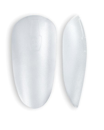 Gel extensions have never been faster. These clear soft gel tips come in a medium length, stiletto shape and are pre-prepped and ready to go straight out of the box.