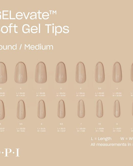 Gel extensions have never been faster. These clear soft gel tips come in a medium length, stiletto shape and are pre-prepped and ready to go straight out of the box.