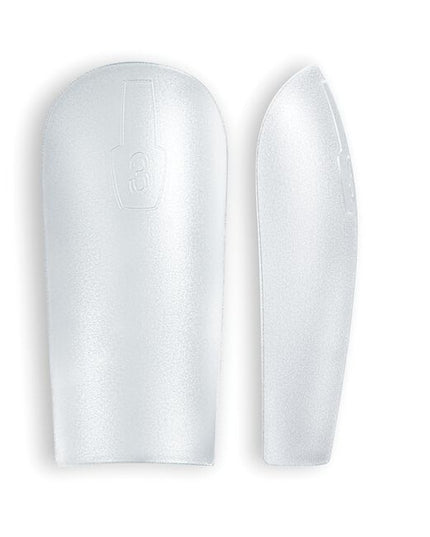 Gel extensions have never been faster. These clear soft gel tips come in a medium length, stiletto shape and are pre-prepped and ready to go straight out of the box.