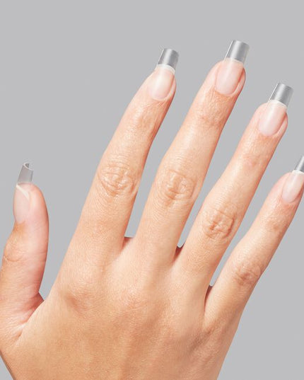 Gel extensions have never been faster. These clear soft gel tips come in a medium length, stiletto shape and are pre-prepped and ready to go straight out of the box.