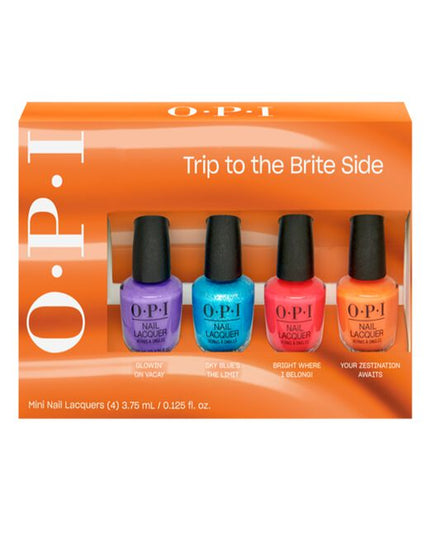 Ready for your shot of dopa-mani? Paint on a sunny disposition with our new neon collection! From poptimistic pinks to bodacious blues, each shade amps up the wattage so you can jet set your mindset to a brighter dimension. It's more than color, it's a trip to the bright side!