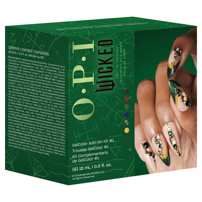Unleash the magic with a limited-edition collection inspired by Wicked the movie. Witch-ever you choose, spellbinding glow-in-the-dark effects, shimmers, pearls, crèmes, and press-ons will thrillify your nails all season long. A Wicked-ly Beautiful Holiday Collection #OPIxWicked