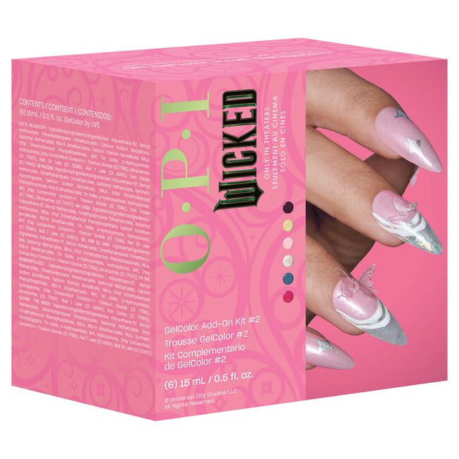 Unleash the magic with a limited-edition collection inspired by Wicked the movie. Witch-ever you choose, spellbinding glow-in-the-dark effects, shimmers, pearls, crèmes, and press-ons will thrillify your nails all season long. A Wicked-ly Beautiful Holiday Collection #OPIxWicked