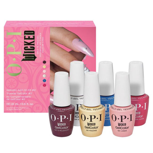 Unleash the magic with a limited-edition collection inspired by Wicked the movie. Witch-ever you choose, spellbinding glow-in-the-dark effects, shimmers, pearls, crèmes, and press-ons will thrillify your nails all season long. A Wicked-ly Beautiful Holiday Collection #OPIxWicked