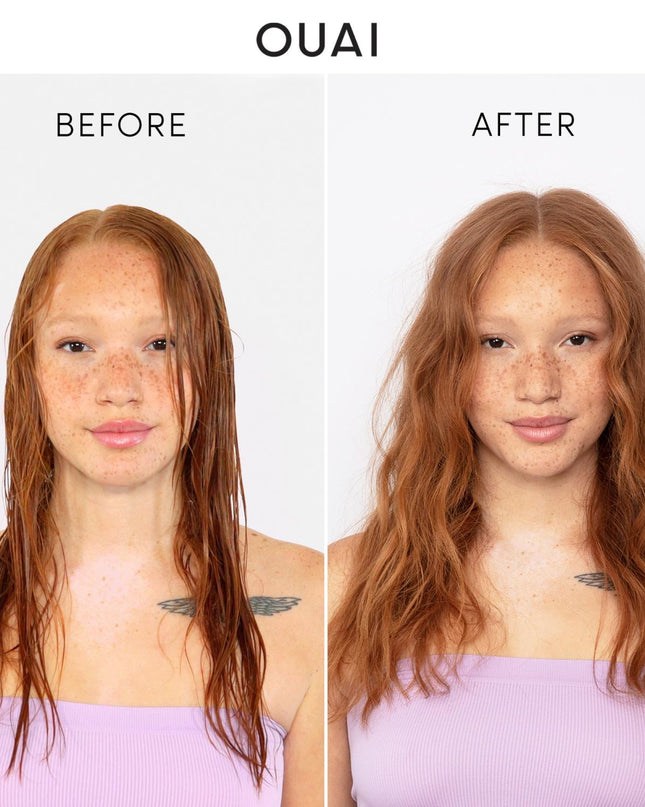 OUAI's Wave Spray is a weightless texture mist for effortlessly chic, undone hair. Infused with rice protein to add hold and memory for that "just got out of the ocean and my hair dried perfectly" look. Travel Spray