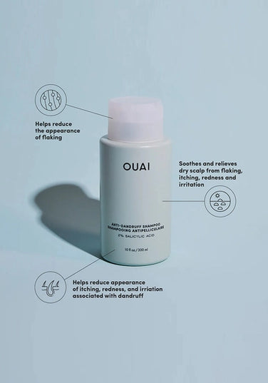 This gentle shampoo with salicylic acid helps reduce flaking, itching, and irritation associated with dandruff while leaving hair feeling clean and soft.