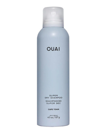 This Super Dry Shampoo absorbs oil, dirt and sweat while blending seamlessly into your strands and leaving it smelling amazing with two long-lasting scents. Cape Town: Smell like you just stepped out of the shower with this refreshing scent that has notes of ginger, spearmint, green fig and basil. Melrose Place: A one-OUAI ticket to L.A., this velvety-rich rose scent is infused with a swoon-worthy blend of bergamot, lychee, white musk and champagne.