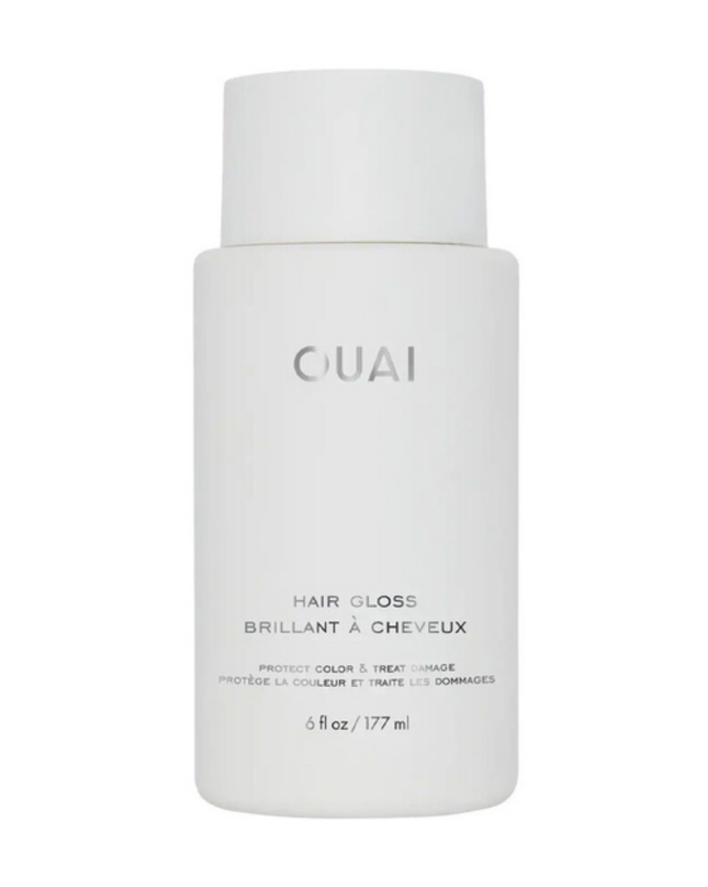 This in-shower Hair Gloss is made with Hyaluronic Acid and Rice Water and will protect color, boost shine, reduce frizz and take strength up a notch.