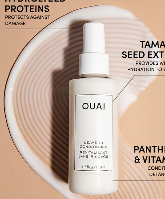 This leave in conditioner detangles hair and protects against heat and damage to reduce frizz and flyaways for perfectly smooth, silky hair.