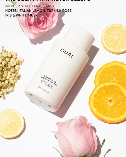 For medium hair, this color-safe conditioner hydrates and fights frizz and breakage. It even adds shine so your hair looks and feels healthy.