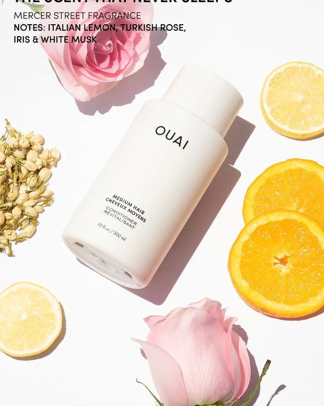 For medium hair, this color-safe conditioner hydrates and fights frizz and breakage. It even adds shine so your hair looks and feels healthy.