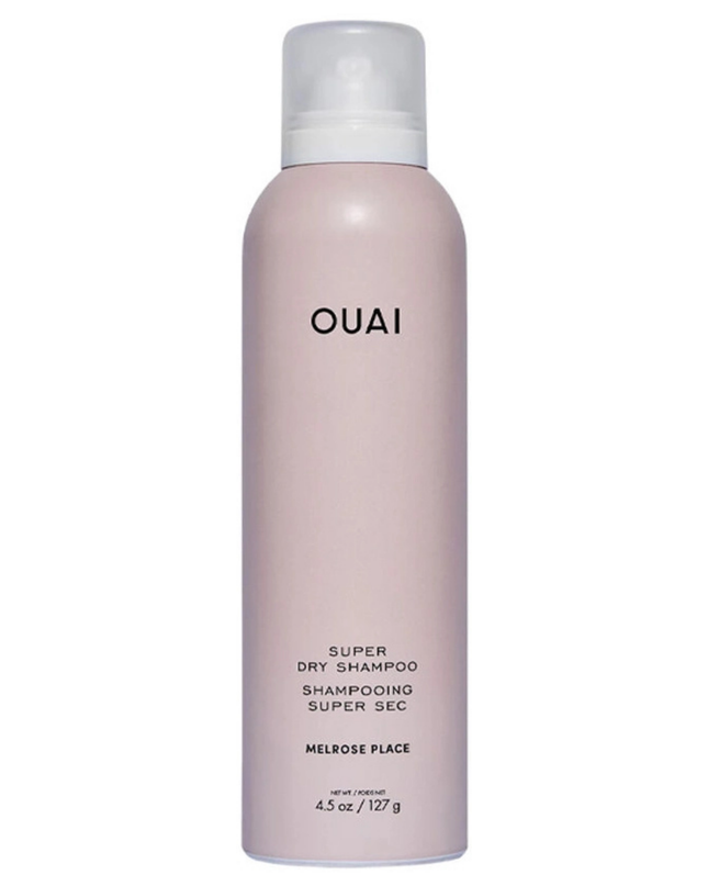 This Super Dry Shampoo absorbs oil, dirt and sweat while blending seamlessly into your strands and leaving it smelling amazing with two long-lasting scents. Cape Town: Smell like you just stepped out of the shower with this refreshing scent that has notes of ginger, spearmint, green fig and basil. Melrose Place: A one-OUAI ticket to L.A., this velvety-rich rose scent is infused with a swoon-worthy blend of bergamot, lychee, white musk and champagne.