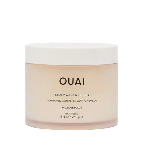 A deep-cleansing, sugar scrub that exfoliates product buildup from your scalp and smoothes out dry skin, while nourishing.