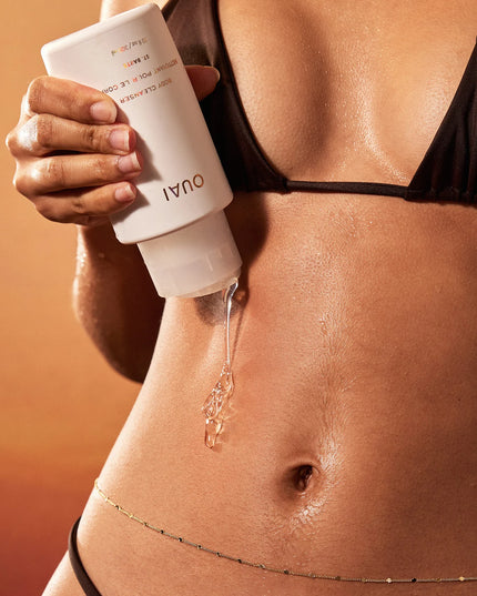 This St. Barts tropical-scented Body Cleanser cleanses and softens skin with a luxurious lather for that post-vacation feel without leaving your shower.